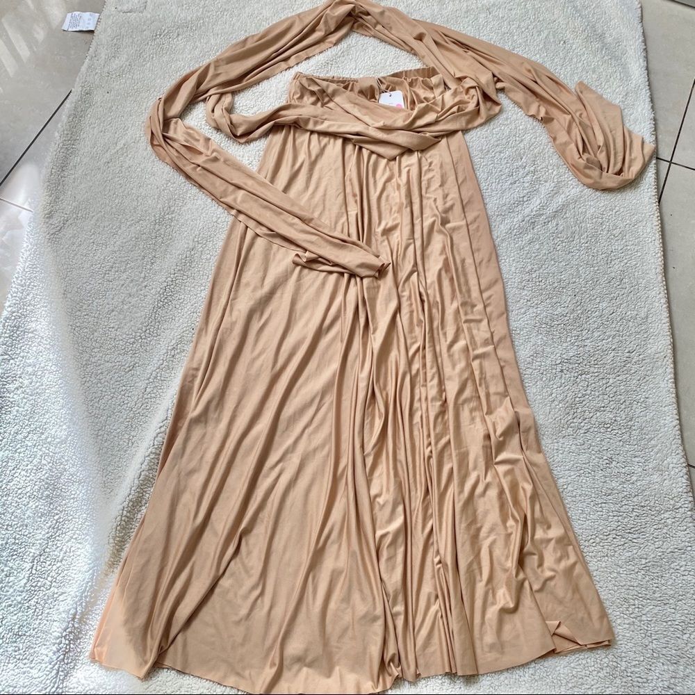 NWT! L’ATISTE infinity wrap long skirt S